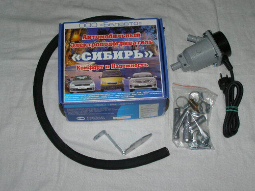 Подогреватель предпуск. /Г-3302, 3110 дв. 402/ карб.  Сибирь  (1,5 кВт) (СИБИРЬ)