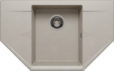 Мойка POLYGRAN RIFF-800 серый №14