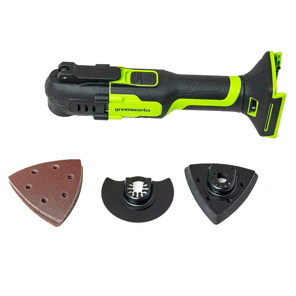 Реноватор аккумуляторный GREENWORKS G24MT 24 В, без АКБ и ЗУ (3400307)