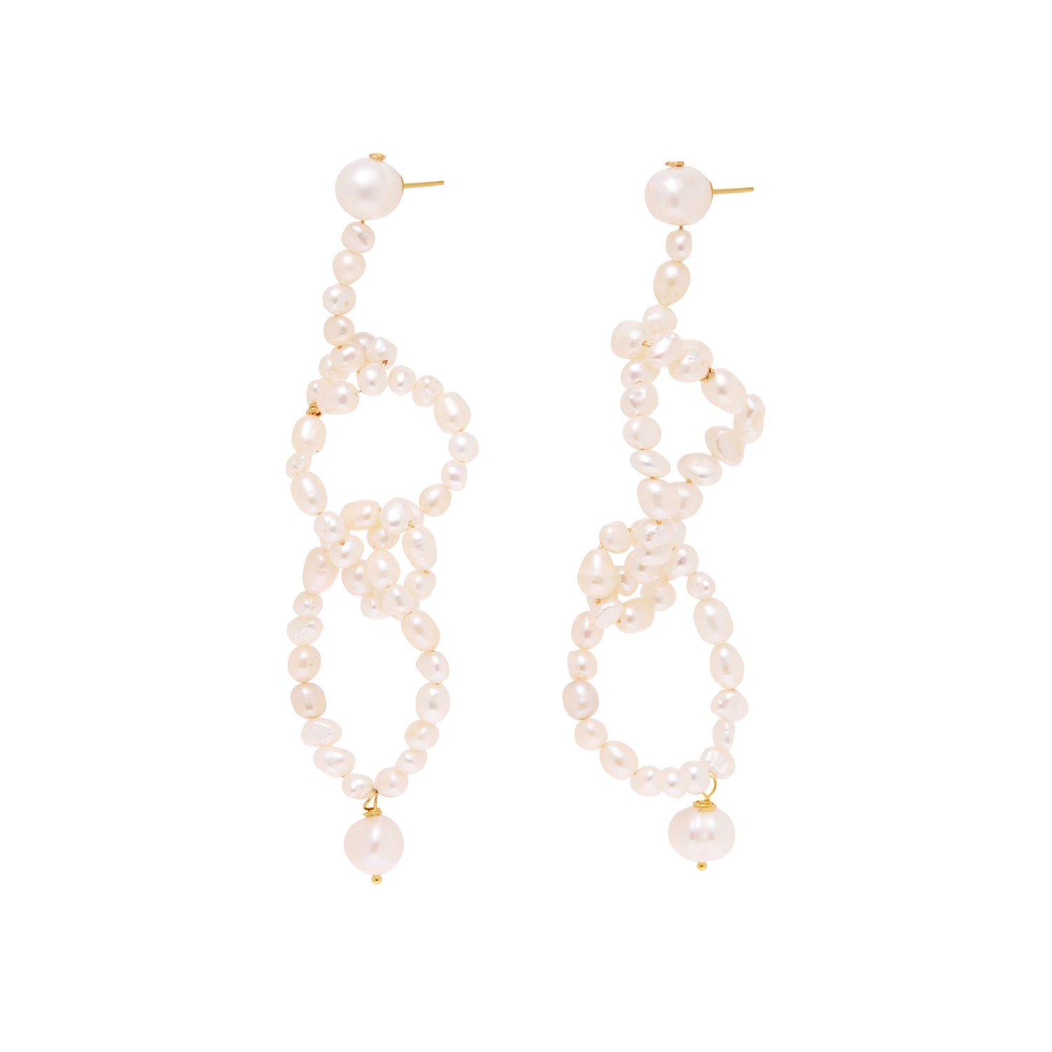 Серьги White Lotus Earrings