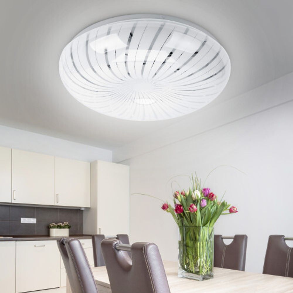 Светильник потолочный светодиодный ЭРА SPB-6-12-6,5K Meduza без ДУ 12Вт 6500K