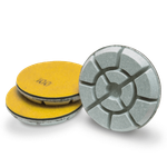 Пад алмазный полировальный TOPALMAZ белый по бетону (размер: 100*10 мм). Зернистость #50, 100, 200, 400, 800, 1500, 3000 грит