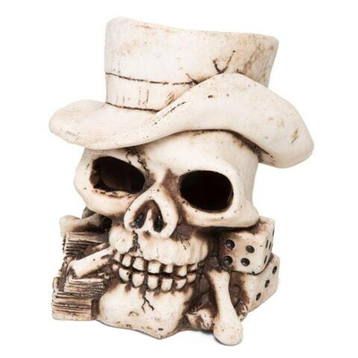 Грот "Череп в шляпе", 110*100*105мм, Laguna