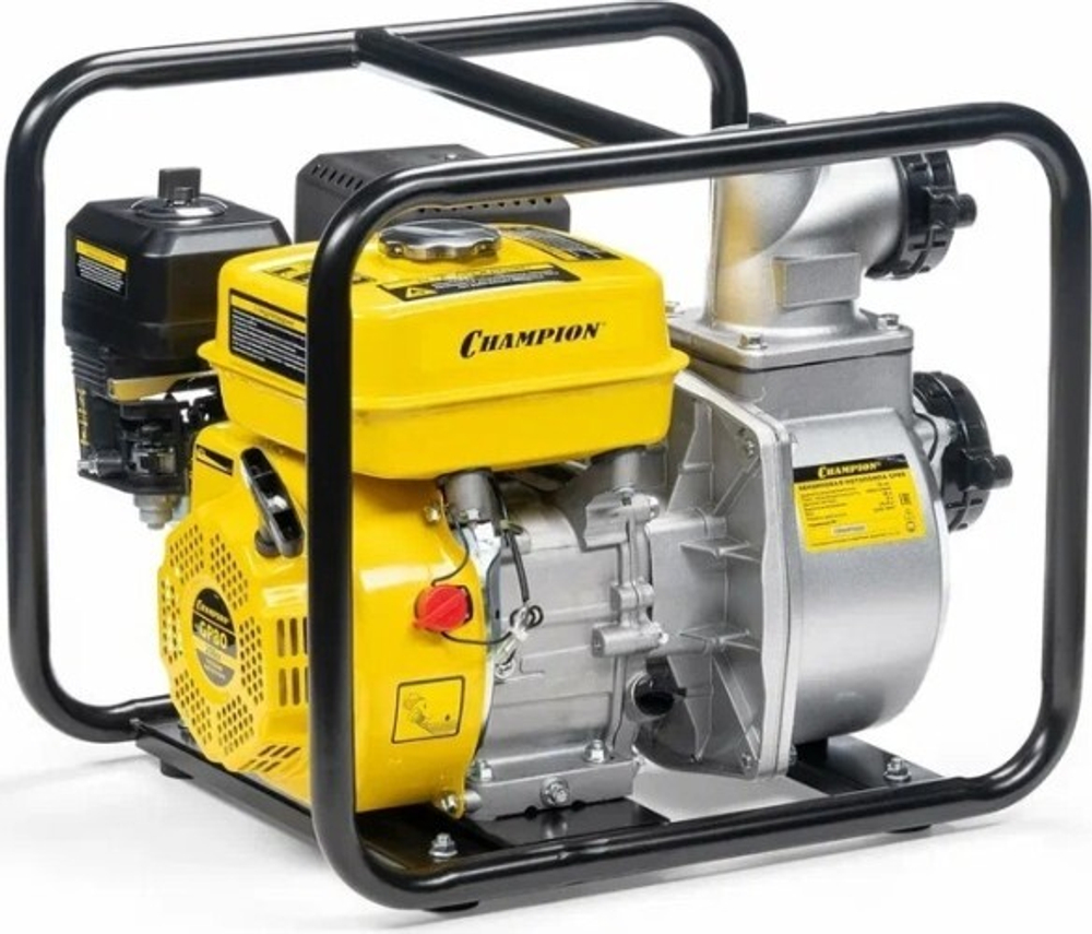 Мотопомпа бензиновая CHAMPION GP80 для слабозагрязненной воды