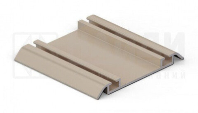 Направляющая нижняя двухполозная (5,40 м) Дуб дымчатый/Береза Нордик