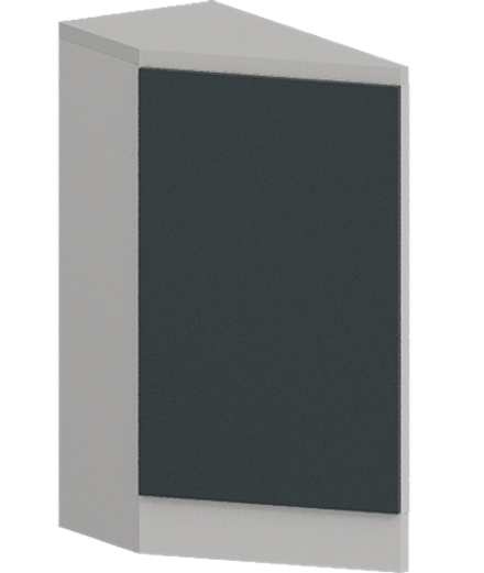 Кухня Модуль ШНТ 300 (правый) Графит / Бирюзовая мята