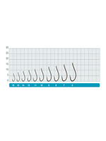 Одинарный крючок 16506 № 11 (10 шт)