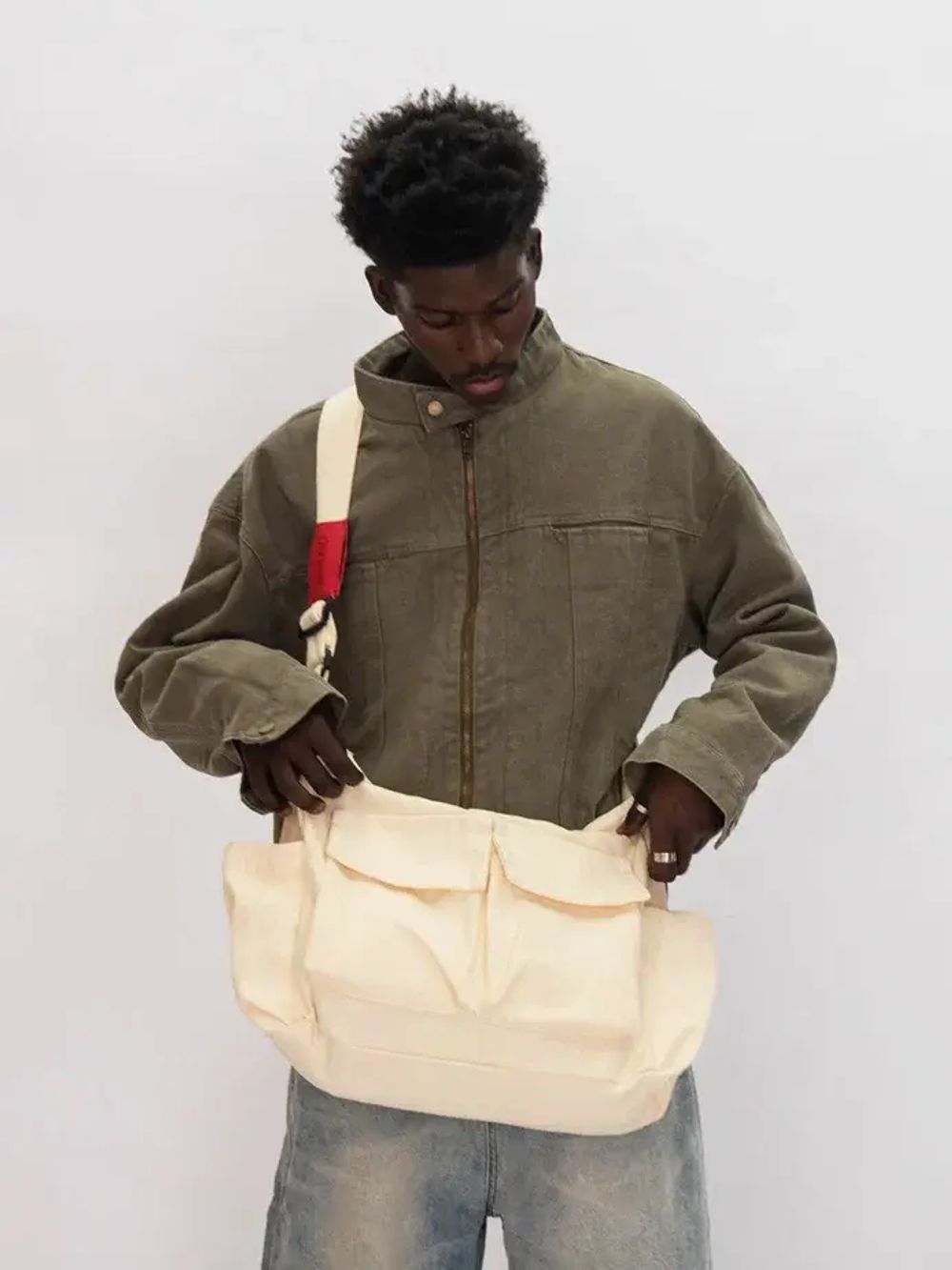 Купить Сумка Ovum Cargo Morning Scramble бежевая Сумка Ovum Cargo Morning Scramble бежевая