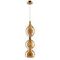 Подвесной светильник Crystal Lux Iris SP1 B Amber