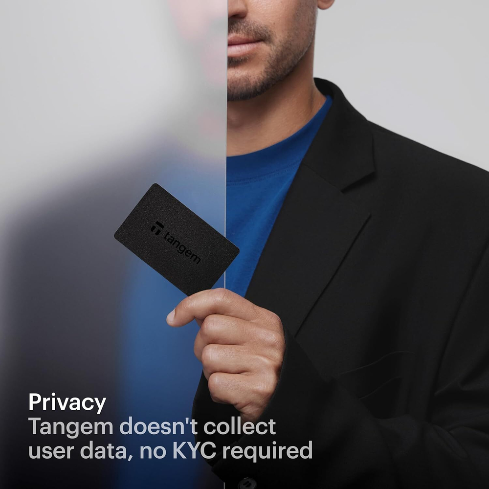 Набор из 3 аппаратных кошельков Tangem Wallet 100% оффлайн-хранилище для Bitcoin, Ethereum, NFT и других активов