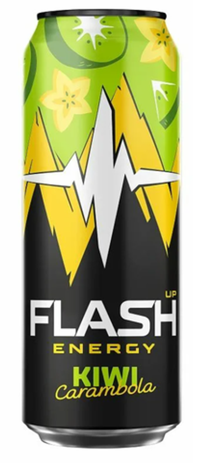 Флэш Ап Энергия со вкусом "Банана и Фейхоа" 0,45 ж/б