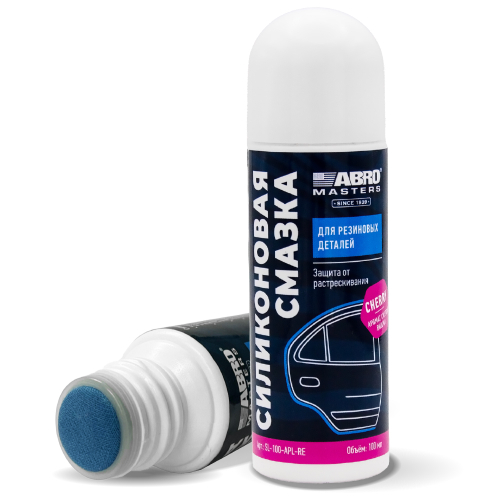 Смазка силиконовая ABRO (100мл) с роликом
