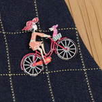 Брошь Shadore Велосипед XZ2294.7 R/S