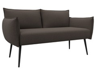 Диван прямой Лига-083, рогожка Амур 05 коричневый