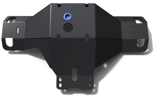 Защита дифференциала заднего моста Rival для Volkswagen Amarok I рестайлинг (V - 2.0D; 3.0D) 2016-н.в., сталь 3 мм, с крепежом, 2111.5876.1.3