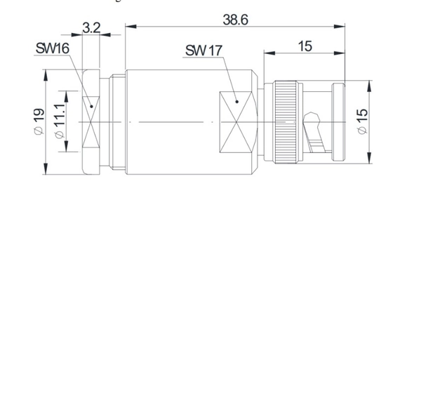 DT-XL-LMR400-TNC-BNC-3m