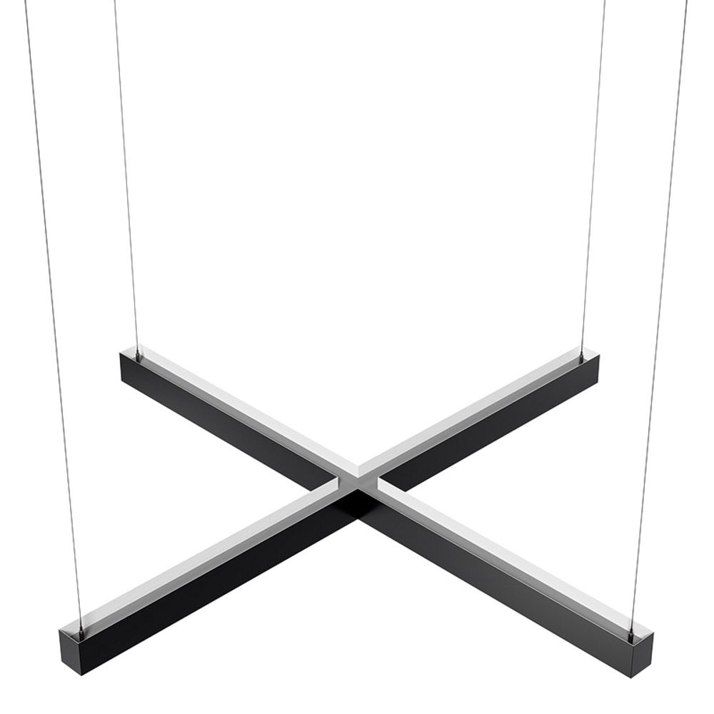 Светодиодный светильник крест 62вт 1200х1200х80мм