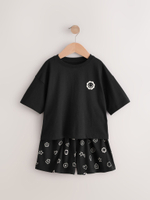 Пижама для девочки Next AC2-729, 2 шт., Черный, Кремовый