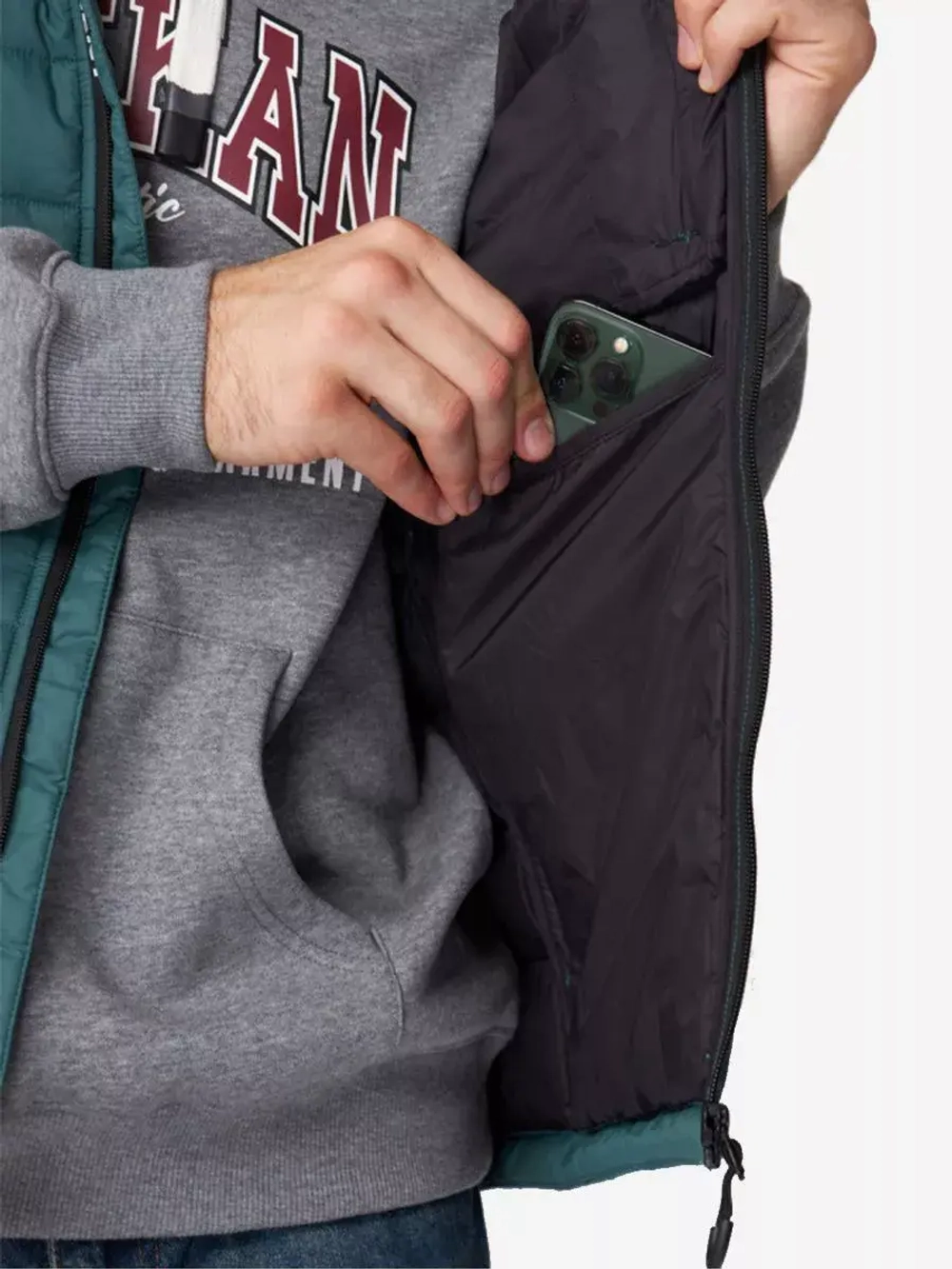 Жилет Alaskan Juneau Vest Green утепленный стеганый