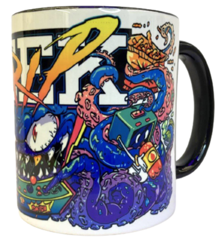 Фирменная кружка Аркадный Монстр