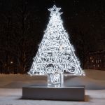 Светодиодная объемная фигура "Елка"