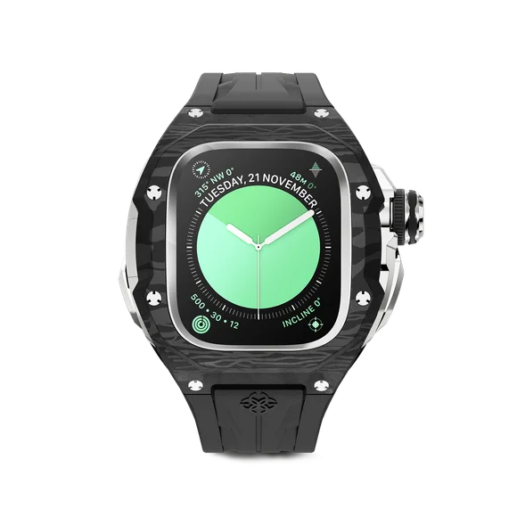 Корпус для Apple Watch Ultra RSCIII49 - Silver Carbon