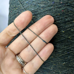 TWEED; 50% меринос, 50% п/а; 700м/100гр; Твидовая нить; цвет: темно-зелёный хаки; S718