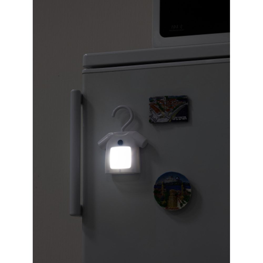 Ночник - светильник светодиодный ЭРА NLED-485-1W-SW-W на батарейках с выключателем белый