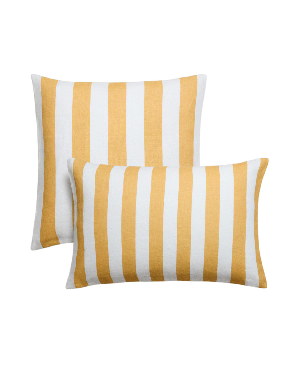 Zara Home наволочка декоративная из льна, в полоску