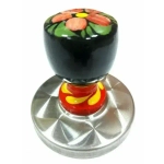 Форма для вырезания теста для пельменей и вареников, дерево с художественной росписью