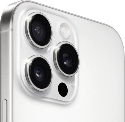 Смартфон Apple A3296 iPhone 16 Pro Max 512Gb белый титан моноблок 3G 4G 1Sim 6.9" 1320x2868 iOS 18 48Mpix 802.11 a/b/g/n/ac/ax/be NFC GPS Protect