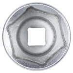 KING TONY (423536M) Головка торцевая глубокая шестигранная 1/2", 36 мм