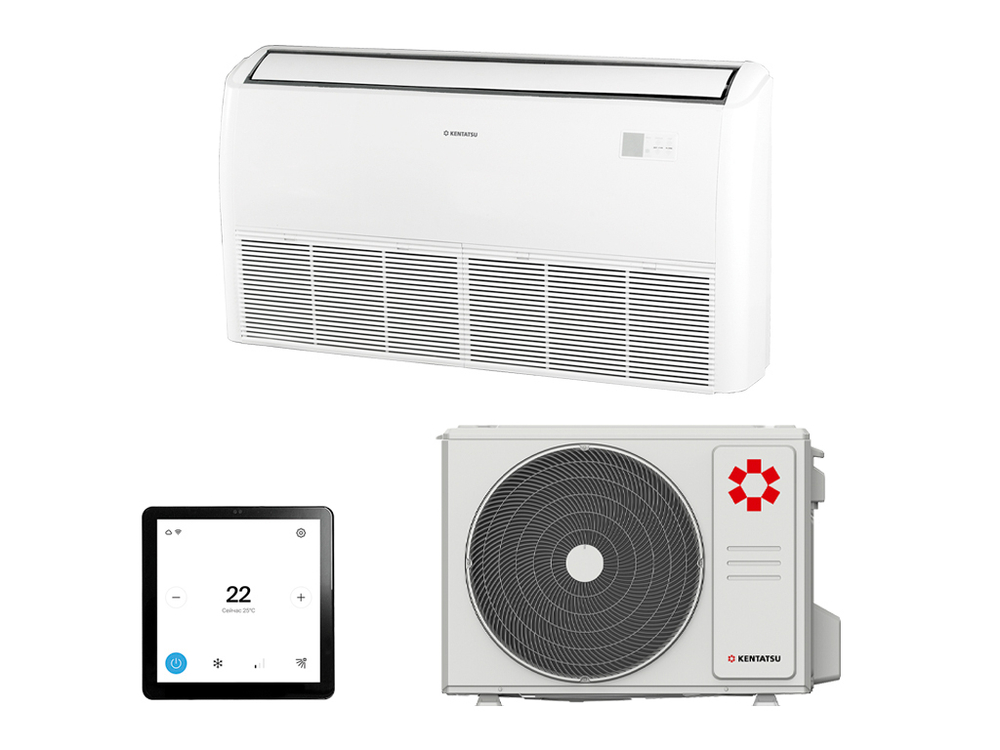 Сплит-система кондиционер напольно-потолочный Kentatsu KSCB70HZRN1W/KSUNB70HZRN1 на 70 м²