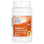 21st Century, One Daily, мультивитаминная и мультиминеральная добавка для женщин, 100 таблеток