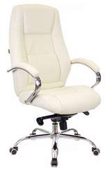 Кресло руководителя Everprof Kron M Экокожа Бежевый