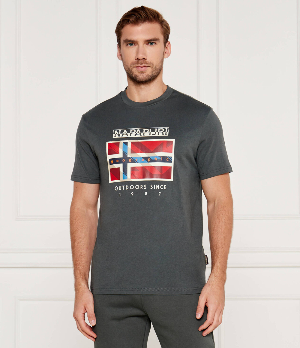 Футболка Napapijri - зеленый(NP0A4IBE)