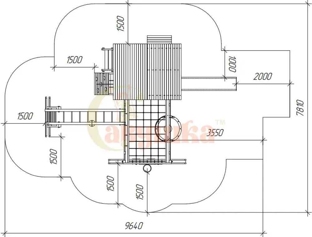 Детский игровой домик Савушка PlayHouse-2