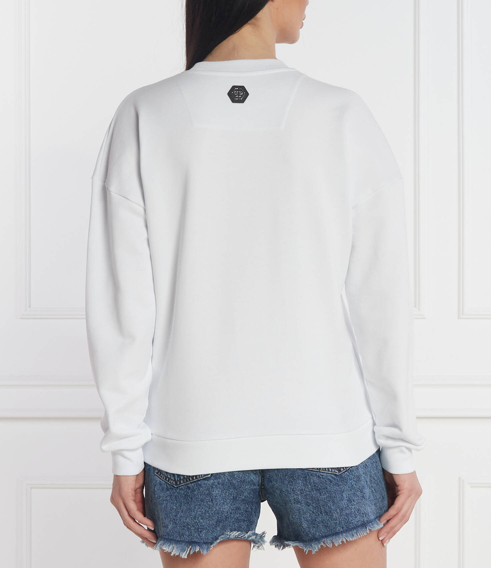 Худи Philipp Plein - белый(WJO0941 PJO002N)