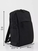 Рюкзак вместительный unisex черный