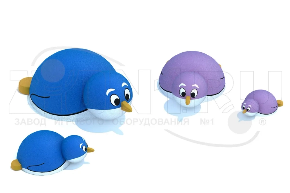 Уличная резиновая фигура Пингвинчик