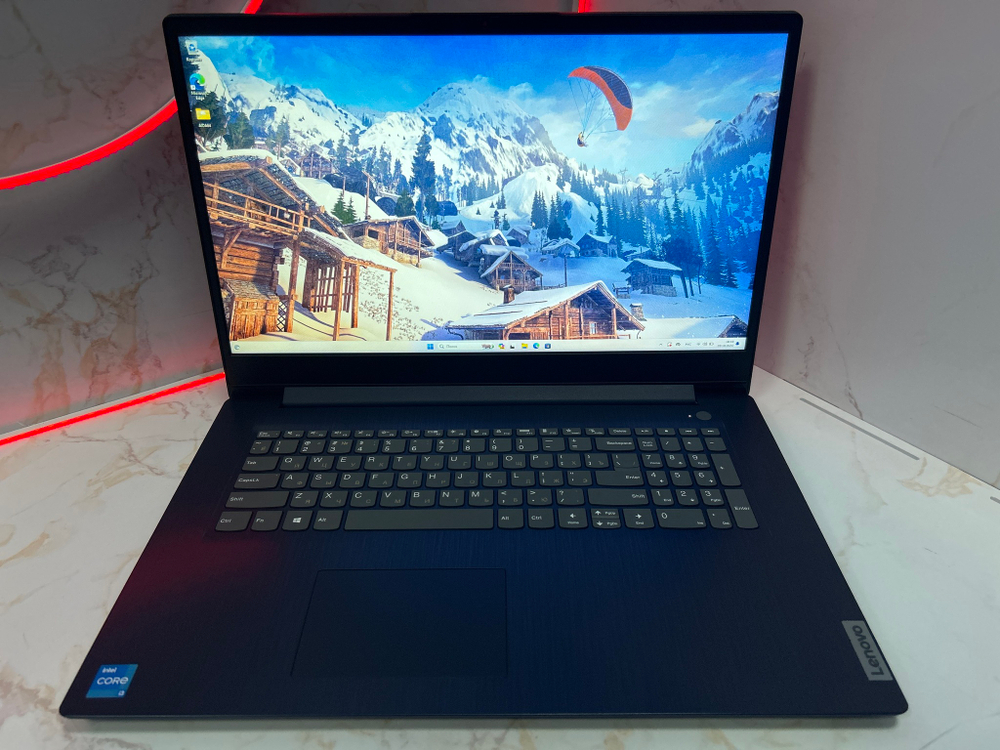 Ноутбук Lenovo Ideapad 3-17ITL6. Intel Core i3-1115G4/RAM 8Gb/SSD 256Gb/Intel UHD/17.3"/1920*1080/Windows 11/Цвет: Синий