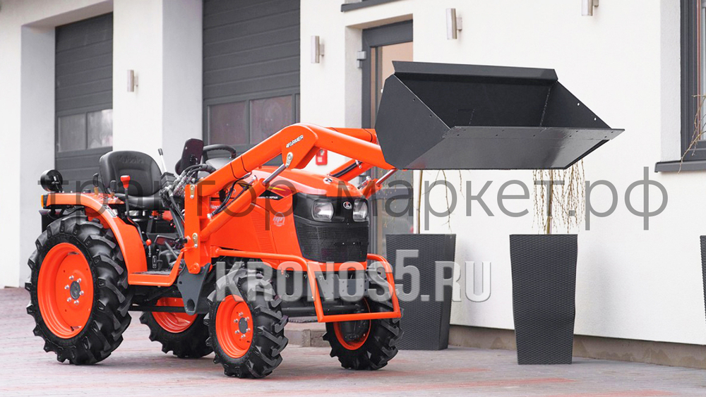 Трактор Kubota | Кубота A211N-OP 9+3 (Kubota India) STD agri 7.00-12 / 8.3-20 (с ПСМ)