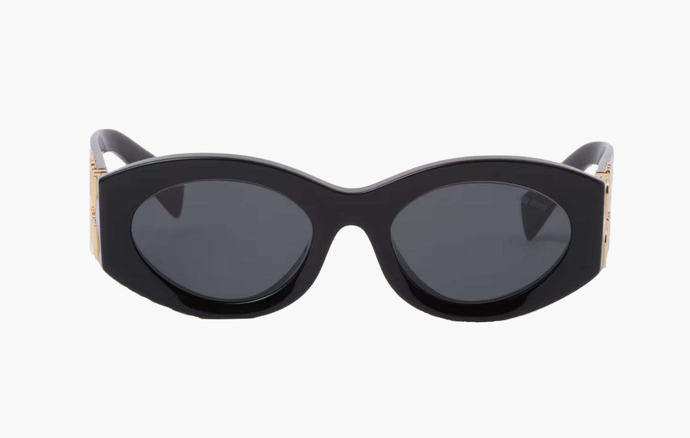 Miu Miu Glimpse Sunglasses "Black"