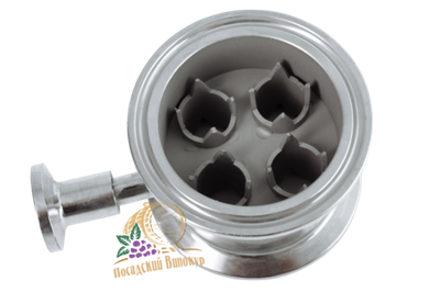 Узел отбора по жидкости 2 дюйма (выход под кламп 1 дюйм)