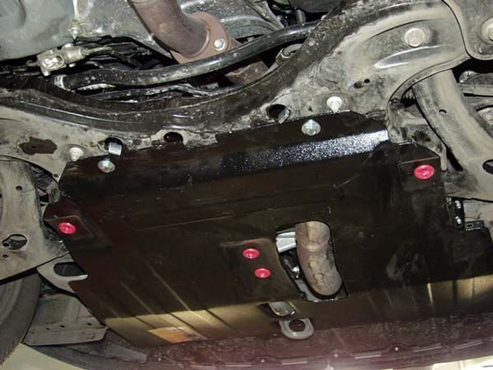 Защита картера и КПП Sheriff для Toyota Avensis II (T250) 2003-2009 арт.24.0481