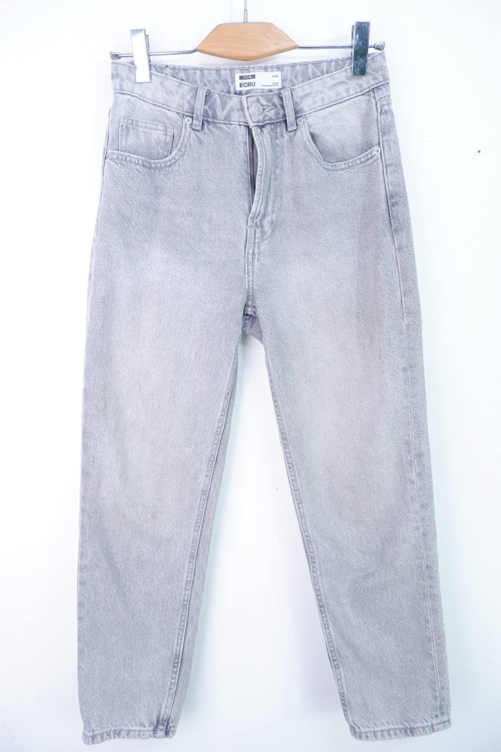 Джинсы Ecru серые, маркировка 38, визуально на 44 размер
