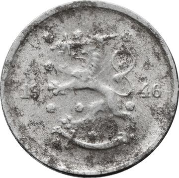 50 пенни 1946 Финляндия
