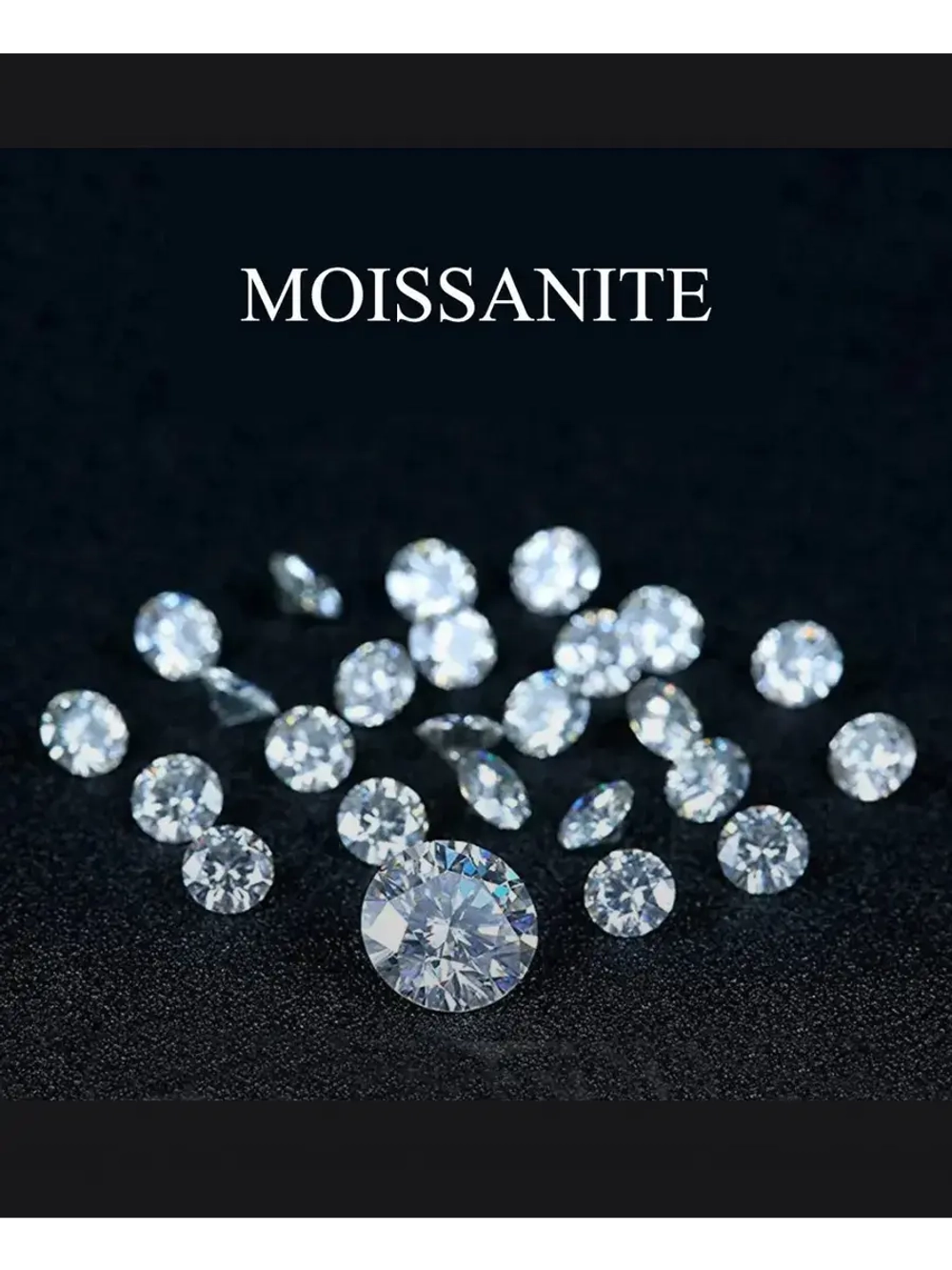 Муассанит 0.5 карат (5мм)