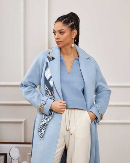 Платок "Gold Chain" 90х90 см