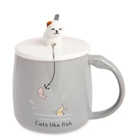 GAEM Art MUG-345/4 Кружка «Ловись, рыбка!'